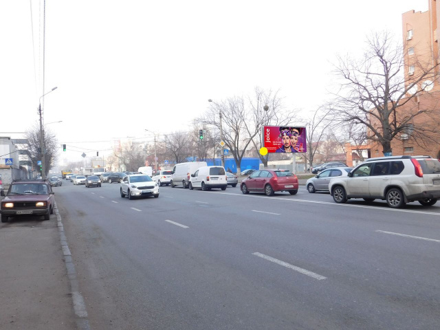 Щит 6x3,  Скляренко вул., на перехресті з Куренівською вул., з центру