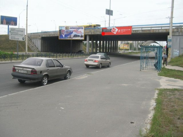 Міст 8x2,  Героїв Сталінграда пр. / Бандери пр., до масиву Оболонь