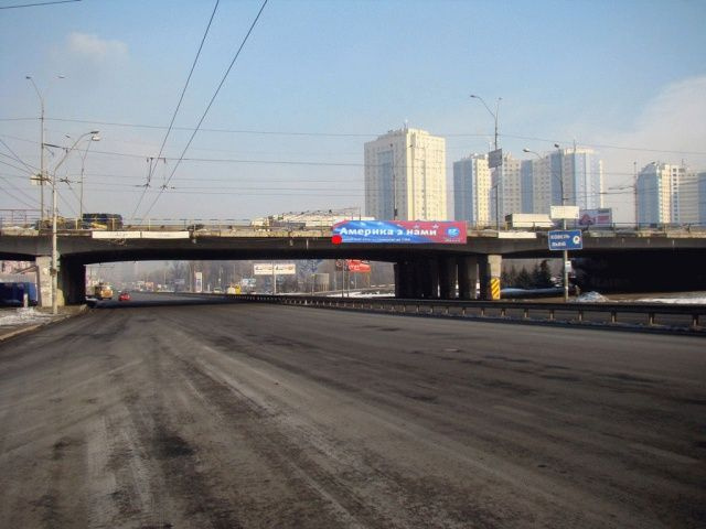Міст 16x2,  Одеська пл., Глушкова пр., в центр
