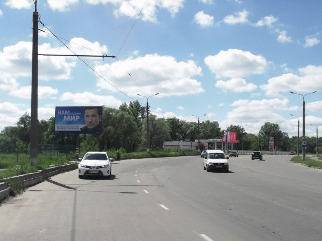 Щит 6x3,  Прокоф'єва вул., біля  АЗС `Лукойл`