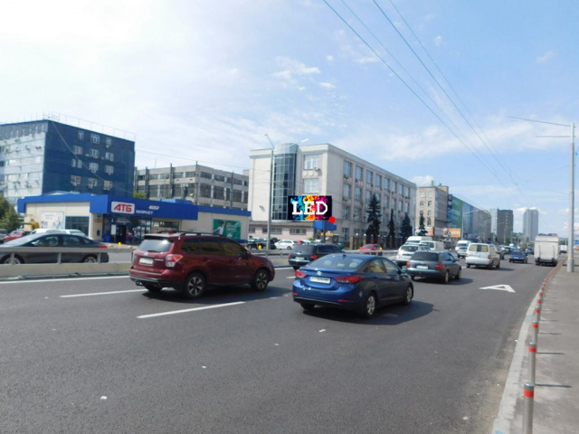 Цифрова панель 6x3,  Бандери Степана просп. 8, в напрямку ст.м. `Дорогожичі`