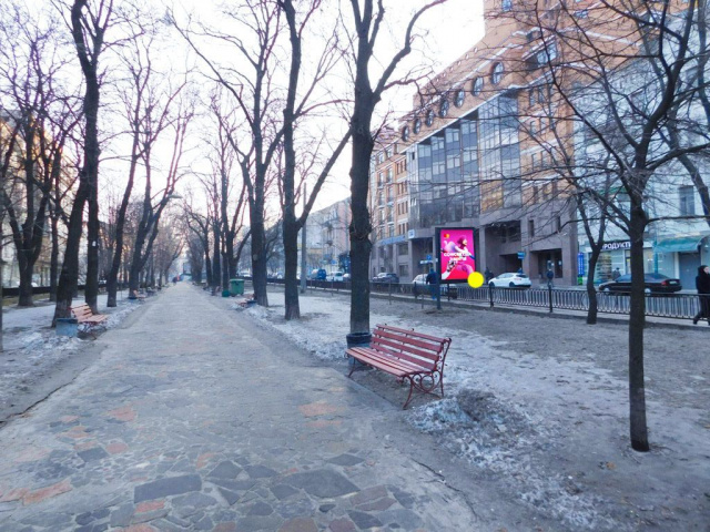 Сітіскролл 1.2x1.8,  Бульварно-Кудрявська вул. 15 навпроти