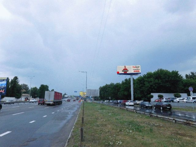 Суперборд 12x4,  Столичне шосе 300 м від Науки пр. (навпроти), в напрямку Набережного шосе