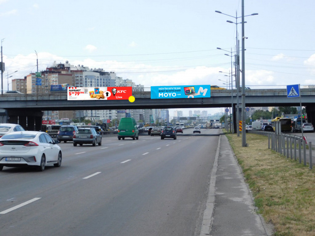 Міст 8x2,  Бажана пр. / Григоренко пр., ст.м. `Позняки`, в центр