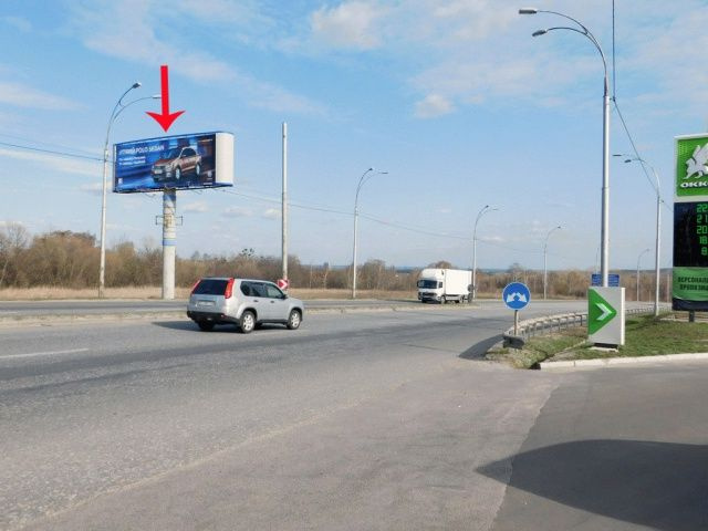 Суперборд 12x4,  Заболотного вул., поруч заправка `ОККО`, з боку Одеської пл.
