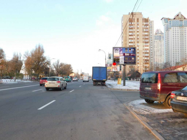 Скролл 3.14x2.3,  Дніпровська набережна. 5-А