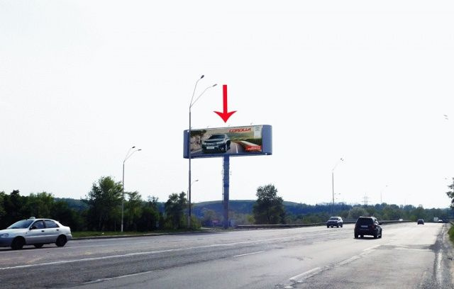 Суперборд 12x4,  Заболотного вул. виїзд з Дніпровського шосе, в напрямку Столичного шосе