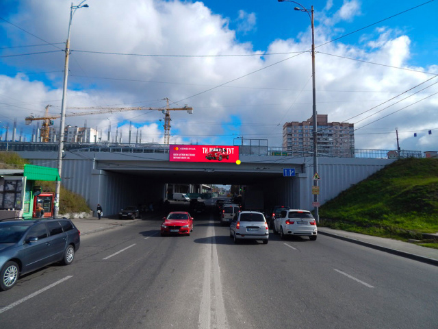 Міст 8x2,  Курбаса пр., Кільцева дорога, в центр