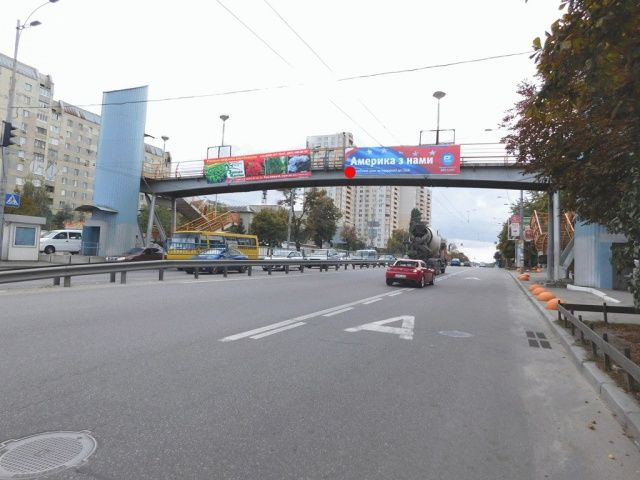 Мост 8x2,  Лобановського просп. до Севастопольської площі